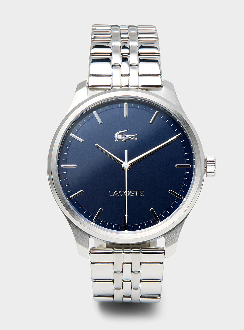 Lisbon navy-face watch product image (primary)