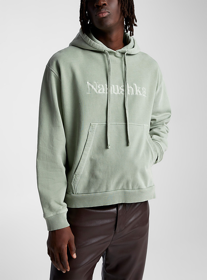 Nanushka Green Ever hoodie for men