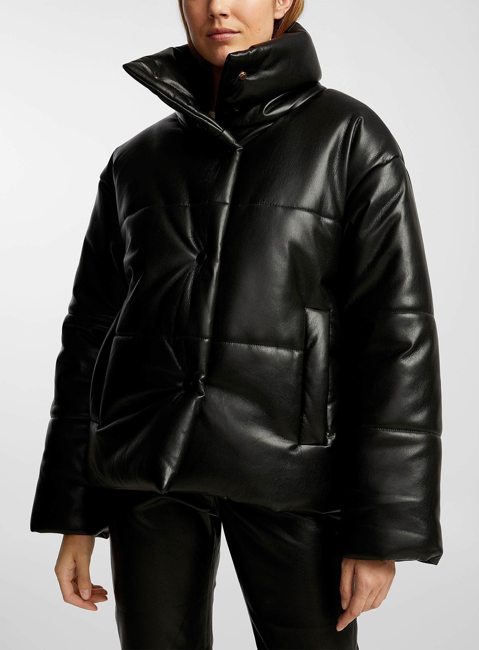 Nanushka - Women's Hide vegan leather jacket