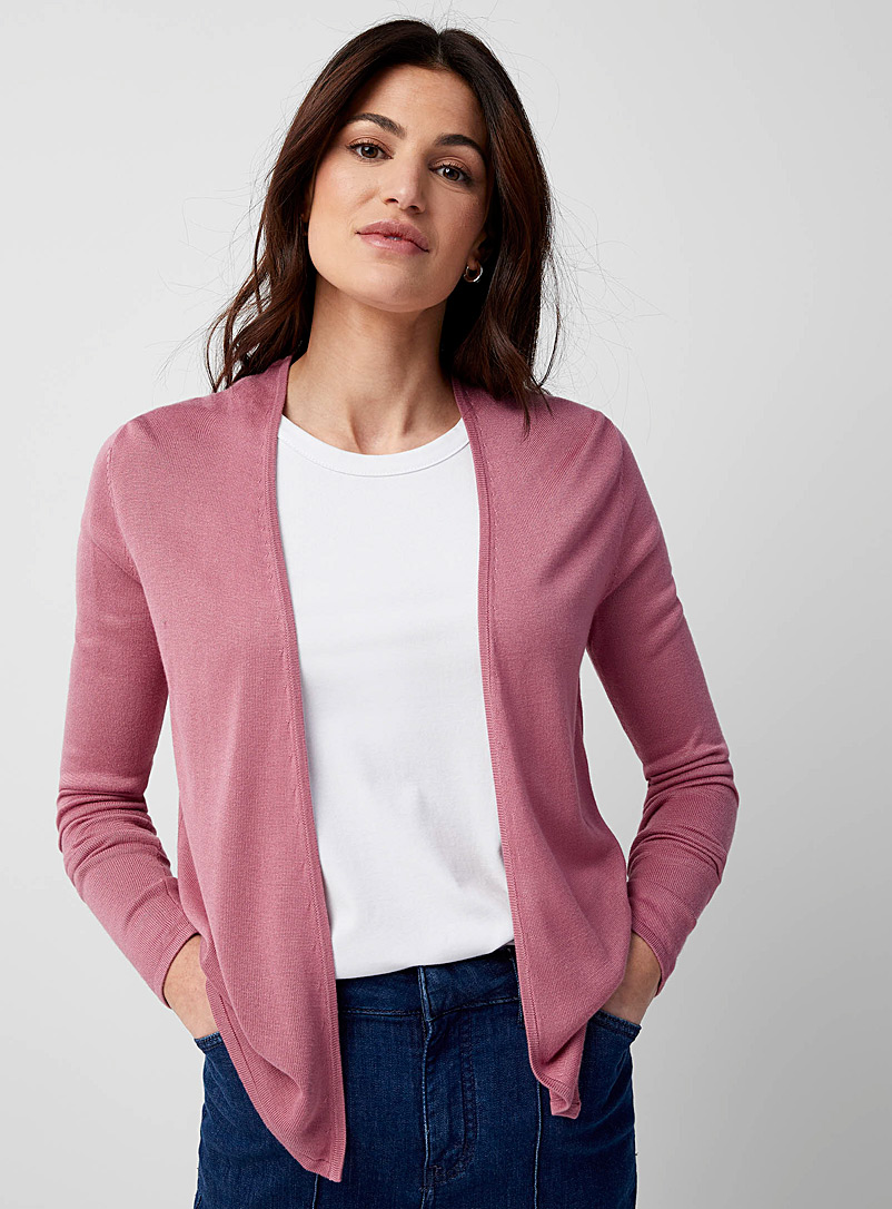 Womens Pink Cardigans