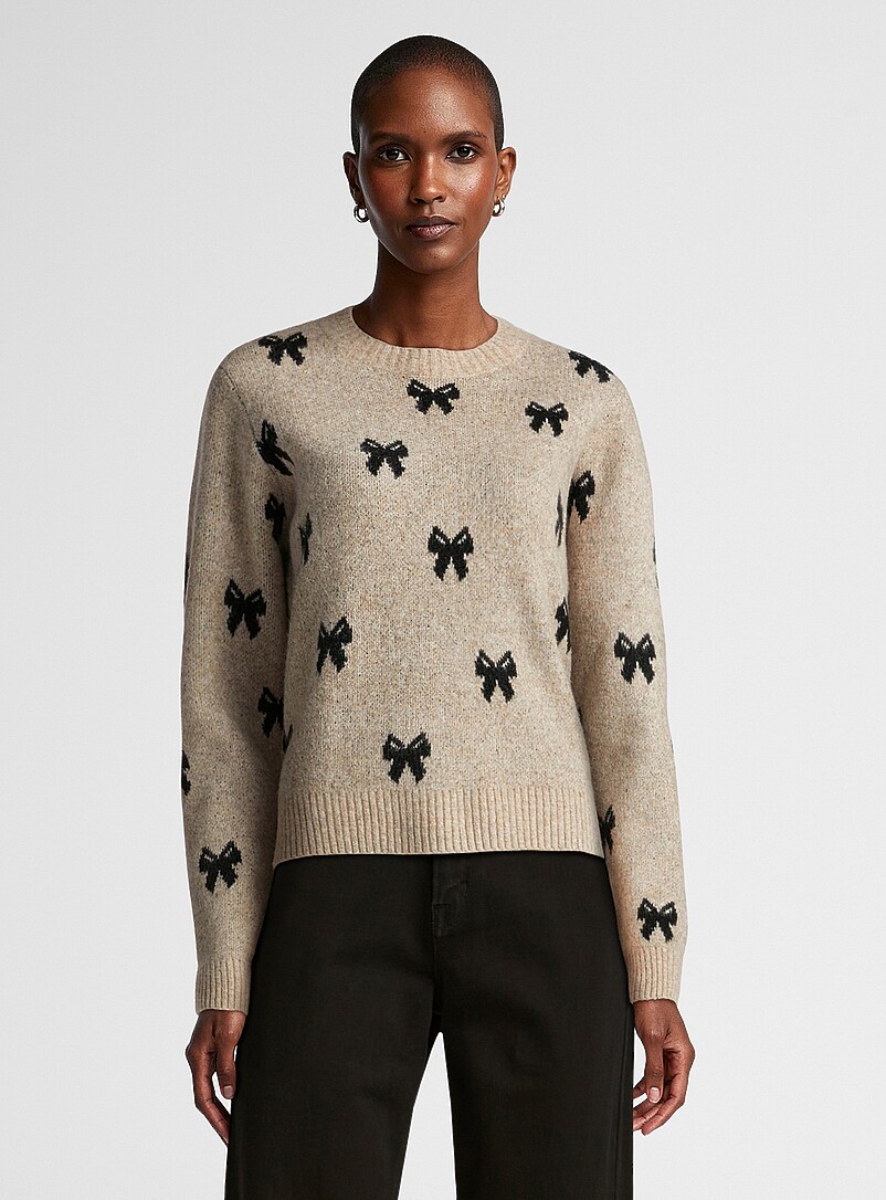 Striped & Patterned Sweaters for Women | Simons Canada