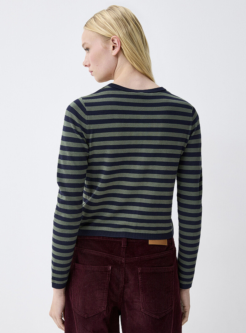 Cardigan Talbots Noir En Laine Mélangée - Taille M, Manches Courtes, Boutonné, Occasion Très Bon état