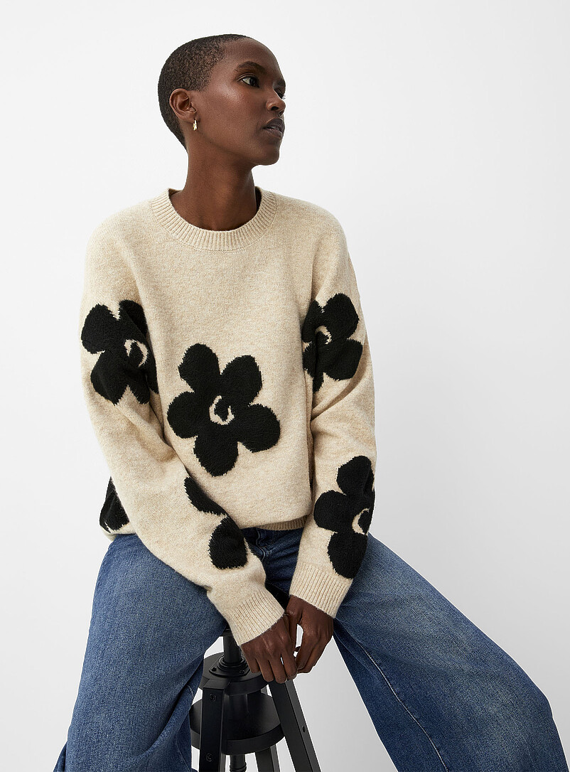 Striped & Patterned Sweaters for Women | Simons Canada