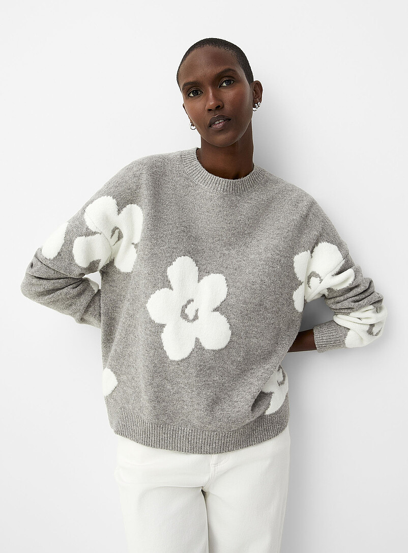 Striped & Patterned Sweaters for Women | Simons Canada