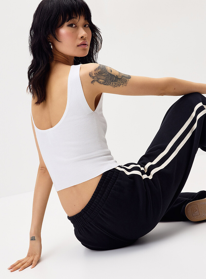 Twik: La camisole c&ocirc;tel&eacute;e dos &eacute;chancr&eacute; Lilas pour femme
