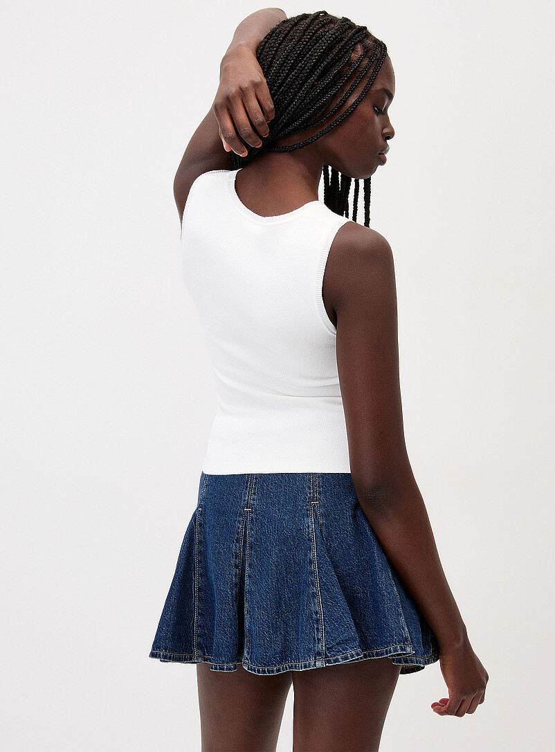 Twik: La camisole image billes Citron pour femme
