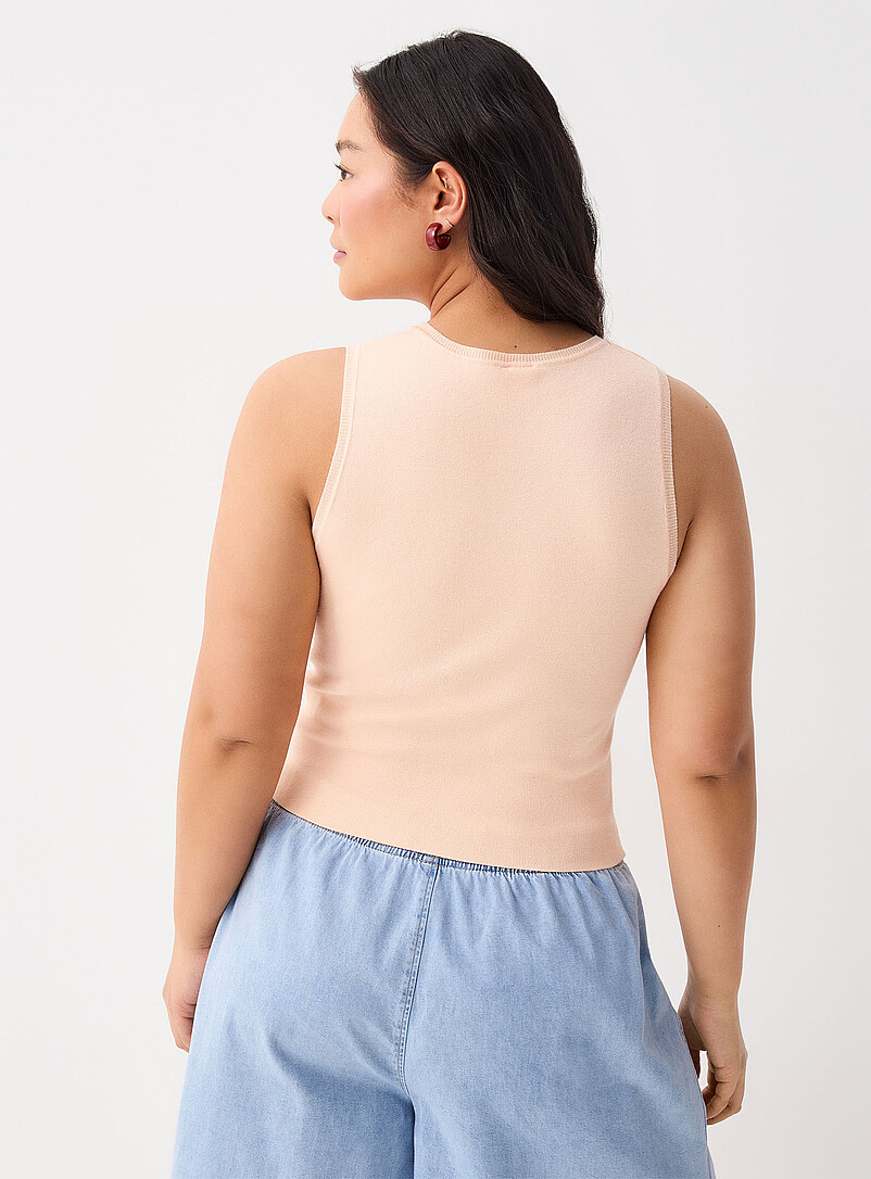 Twik: La camisole image billes Citron pour femme