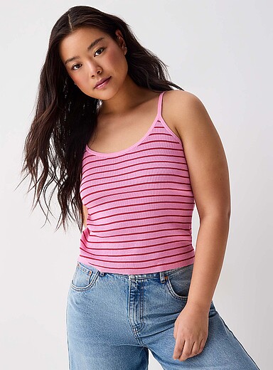 La camisole rayures pop