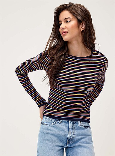 Striped sweater <b>Slim fit</b>