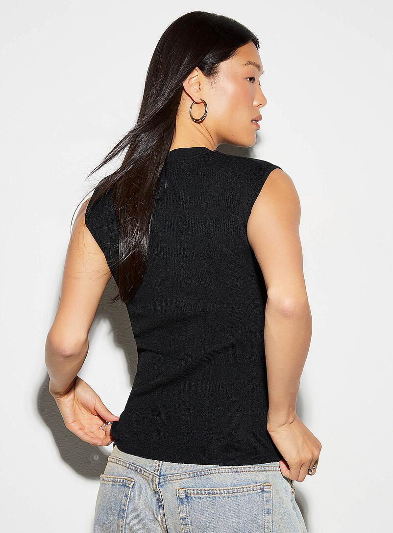 Thick-knit keyhole-opening cami | Icône | | Simons Thick-knit keyhole-opening cami | Icône | | Simons