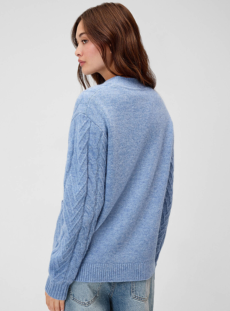Pure wool cable-knit cardigan | Twik | Shop Women's Cardigans | Simons