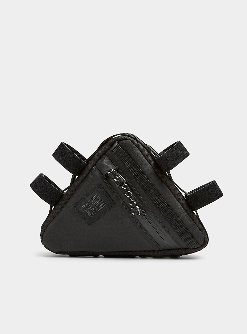 Topo Designs Black Bike Frame bag for men