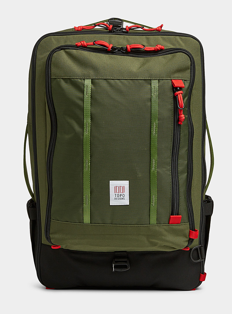 Topo Designs: Le sac de voyage Global Vert pour homme
