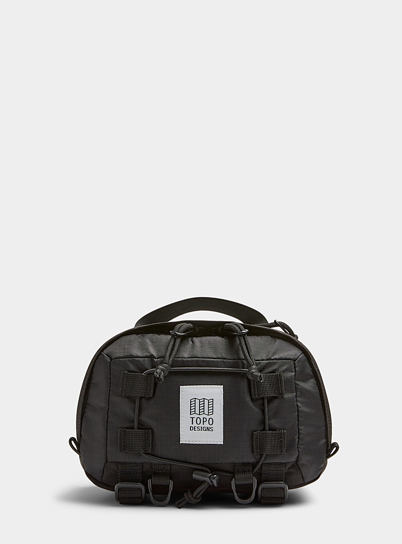 Topo Designs: Le sac banane Mountain Noir pour homme