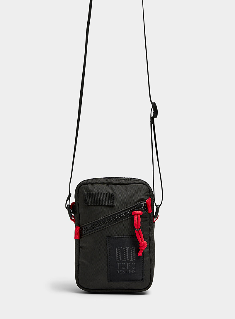 Topo Designs Black Mini shoulder bag for men
