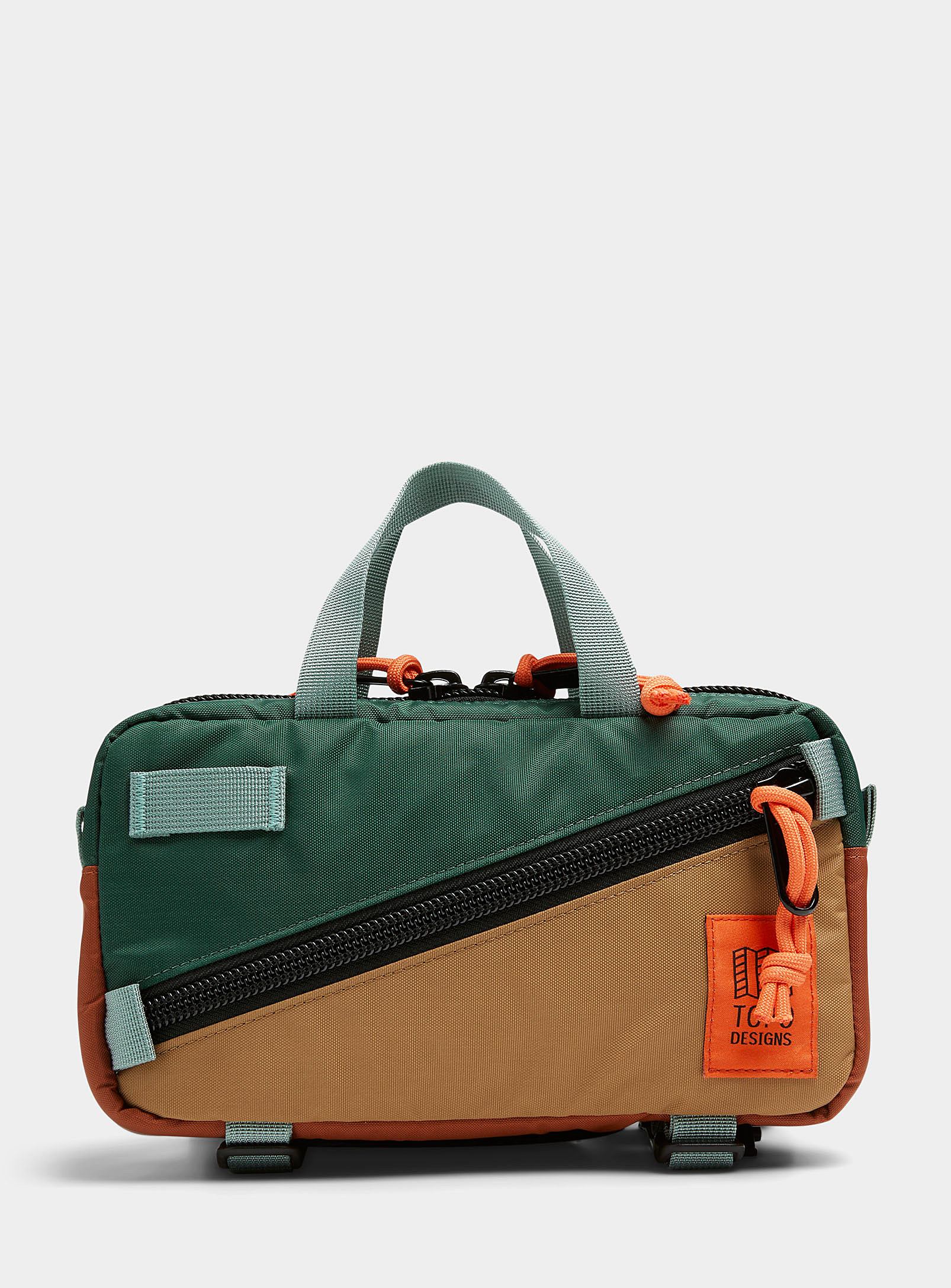 Topo Designs Small Utility Belt Bag In Green