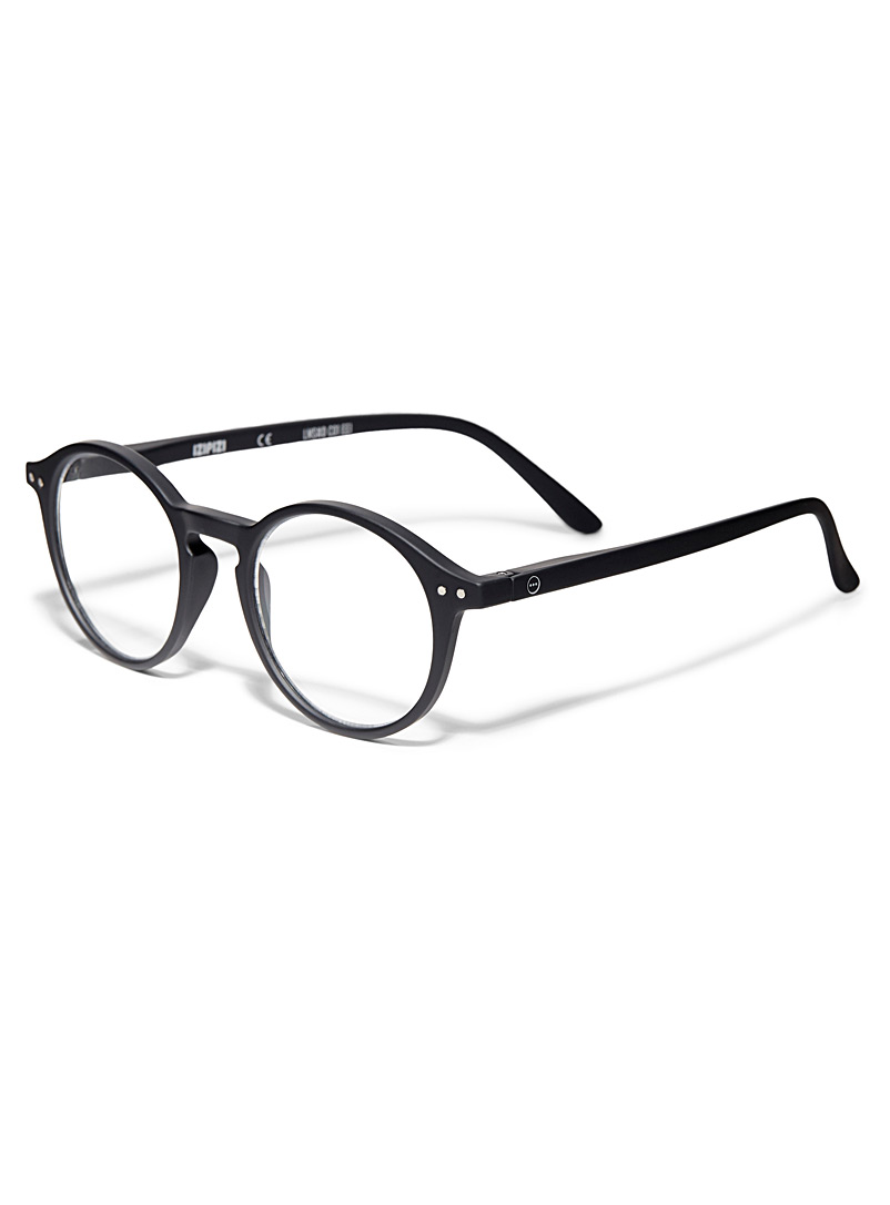 IZIPIZI: Les lunettes de lecture rondes D Noir pour femme