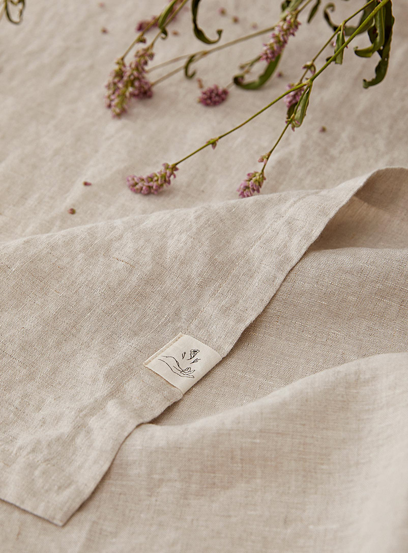 Confetti Mill: La nappe pur lin Rouge
