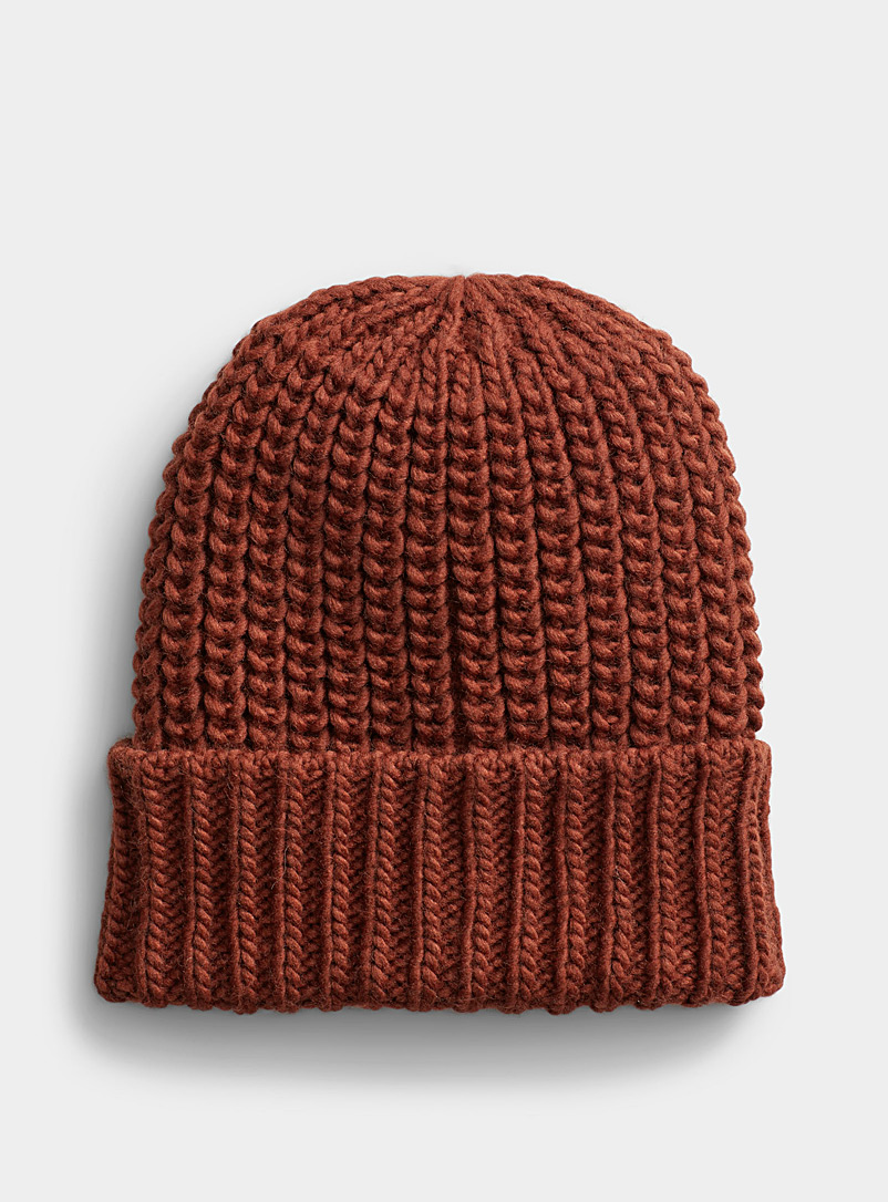 Simons Toast Solid chunky-knit tuque for women