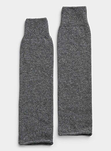 Cashmere and merino legwarmers <b>Exclusive collection from Italy</b>