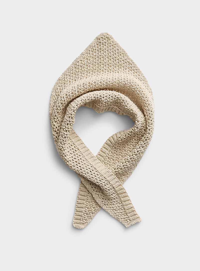 Crocheted triangle scarf product image 2