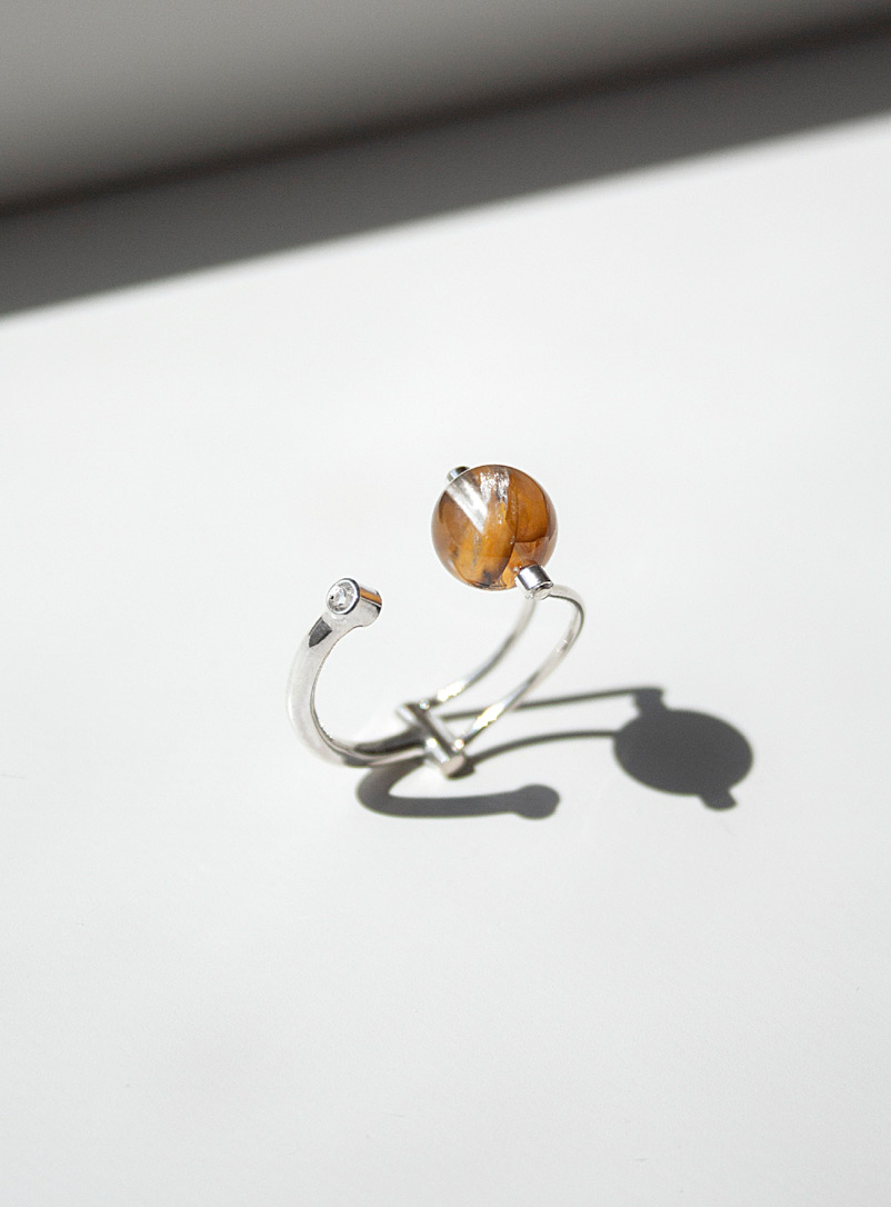 Kotoba Jewellery Assorted orange Ginga ring