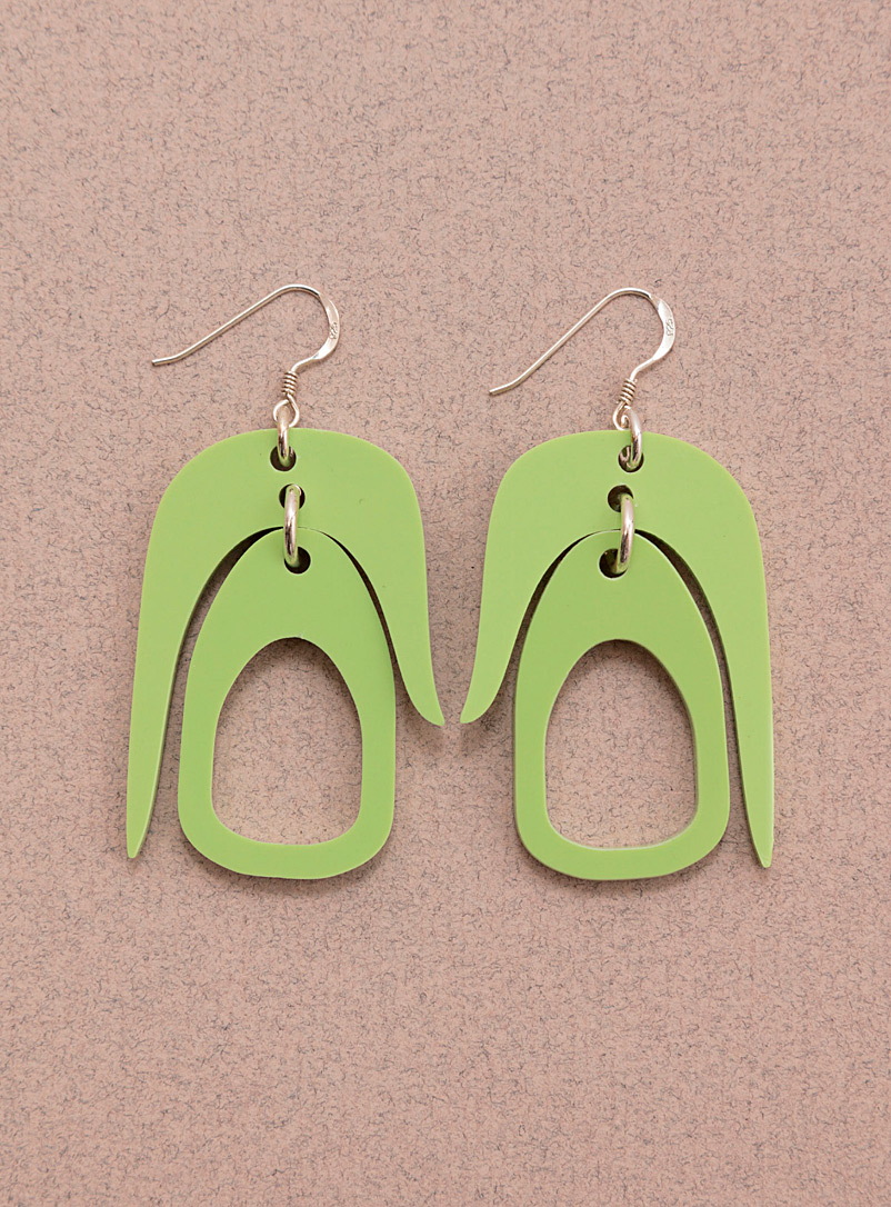 Warren Steven Scott: Les boucles d'oreilles Salish mini Assorti