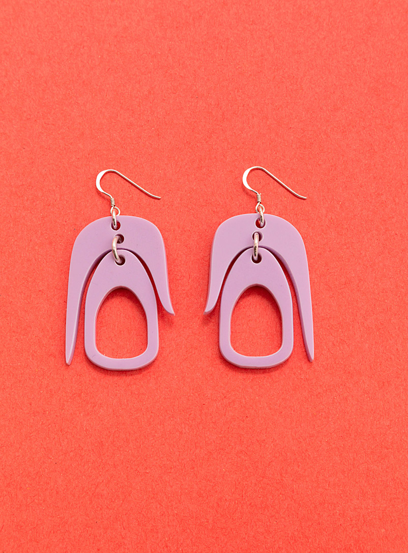 Warren Steven Scott: Les boucles d'oreilles Salish mini Assorti