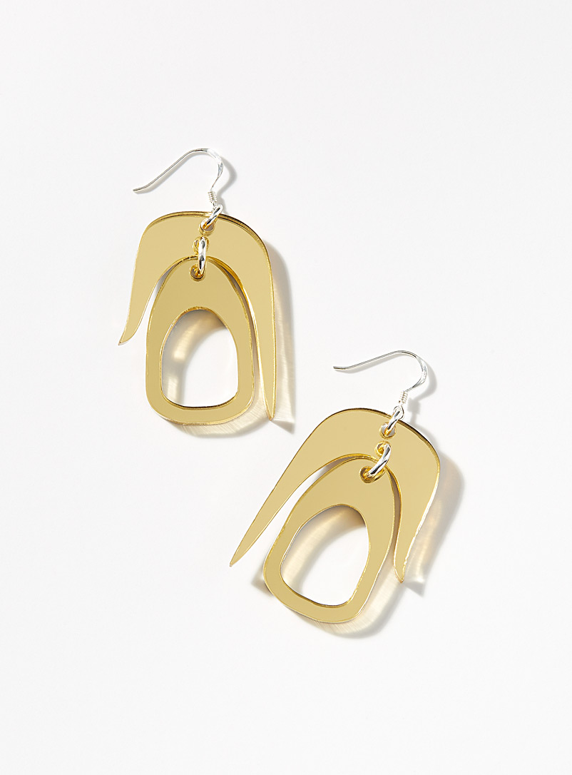 Warren Steven Scott: Les boucles d'oreilles Salish mini Assorti
