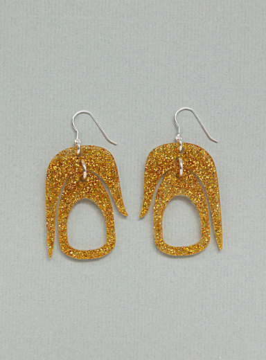 Mini Salish chandelier earrings
