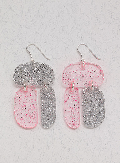 Warren Steven Scott: Les boucles d'oreilles ovo&iuml;des triples Assorti