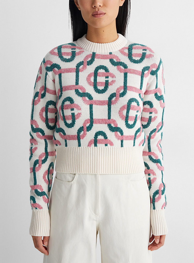 Monogram sweater | Casablanca | | Simons