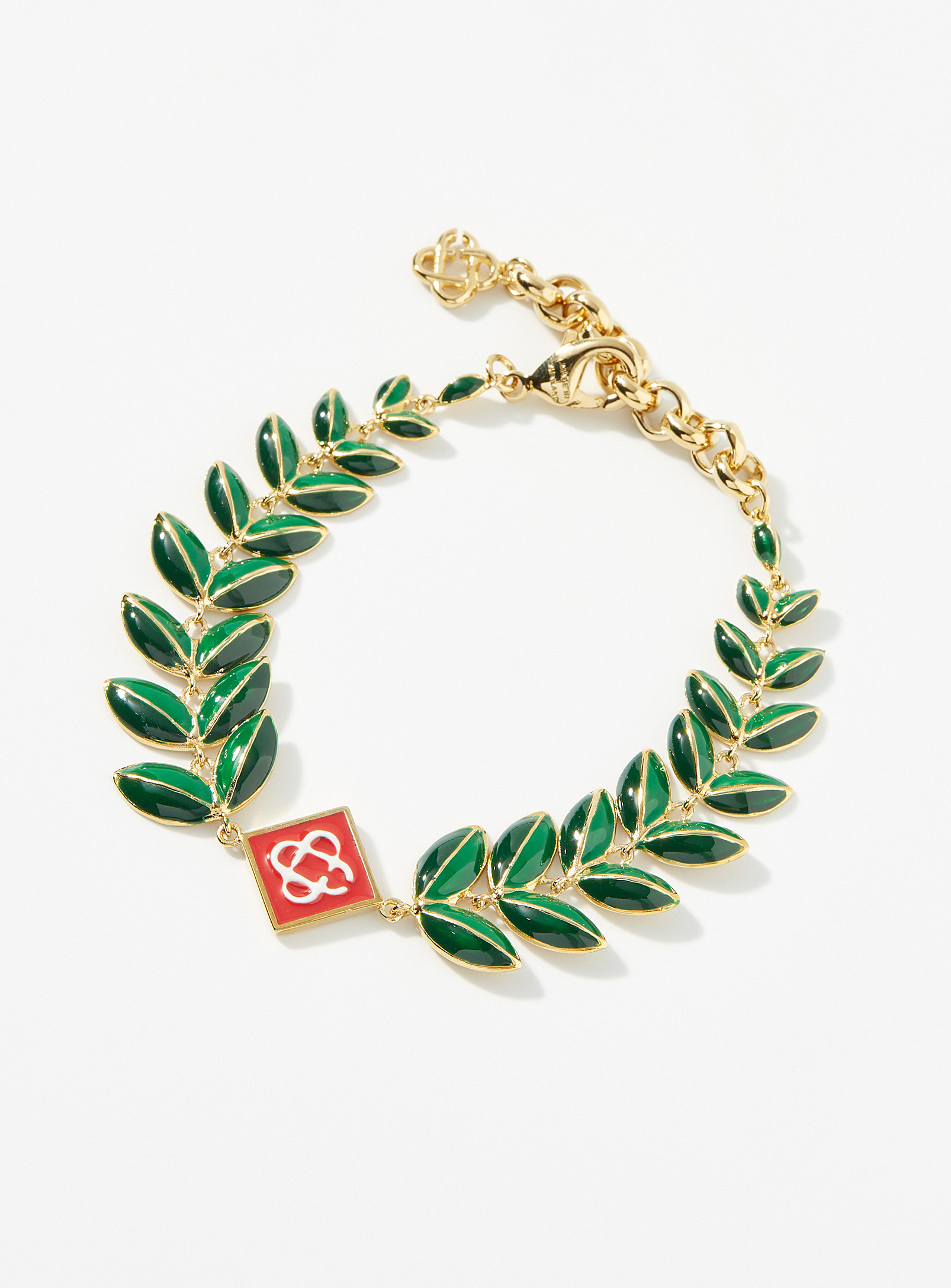 Casablanca - Men's Signature laurel leaf bracelet
