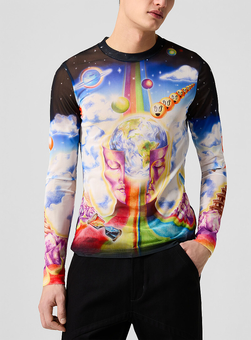 The Essential Experience Long-Sleeve Mesh T-Shirt