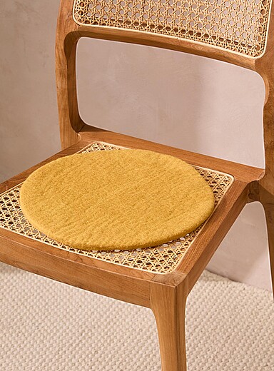 Wool chair cushion 35&nbsp;cm in diameter