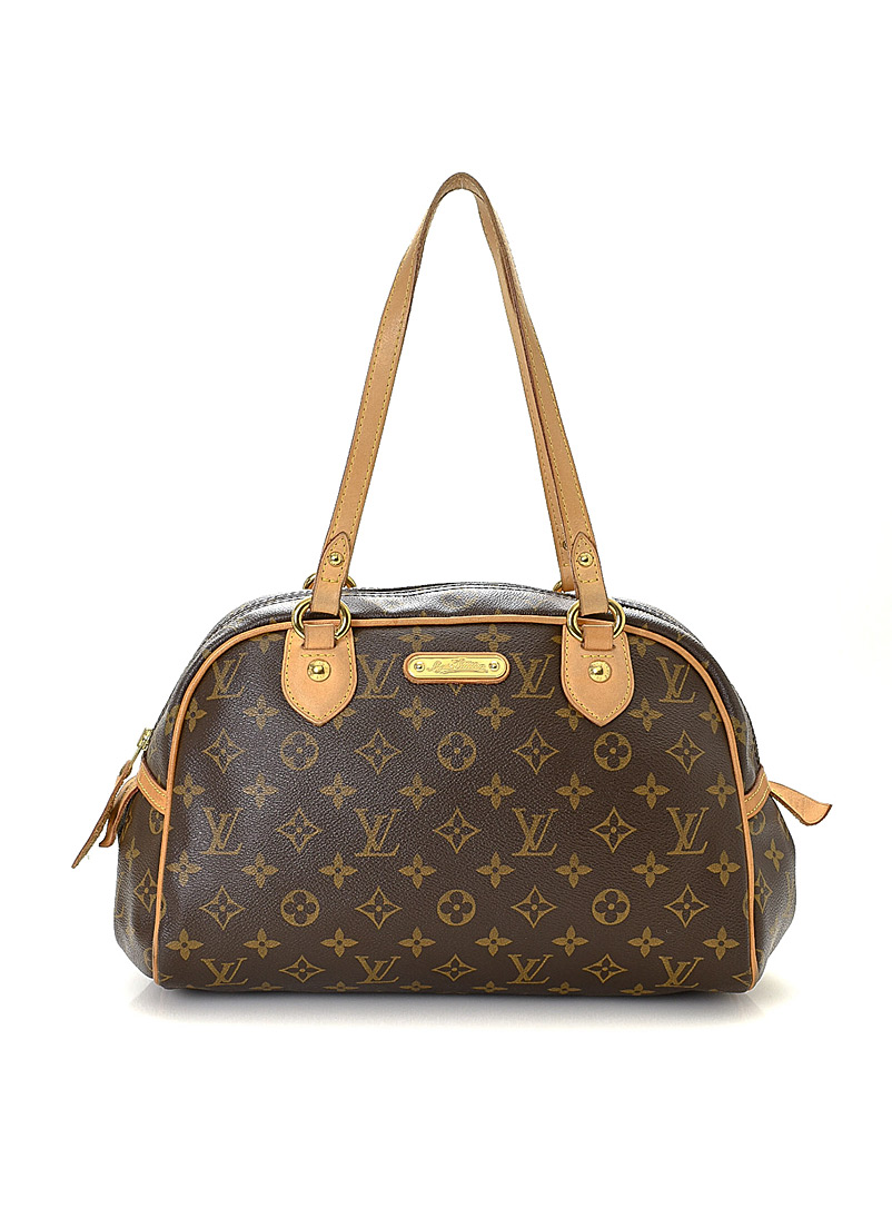 Edito Vintage Brown Montorgueil PM bag Louis Vuitton for women