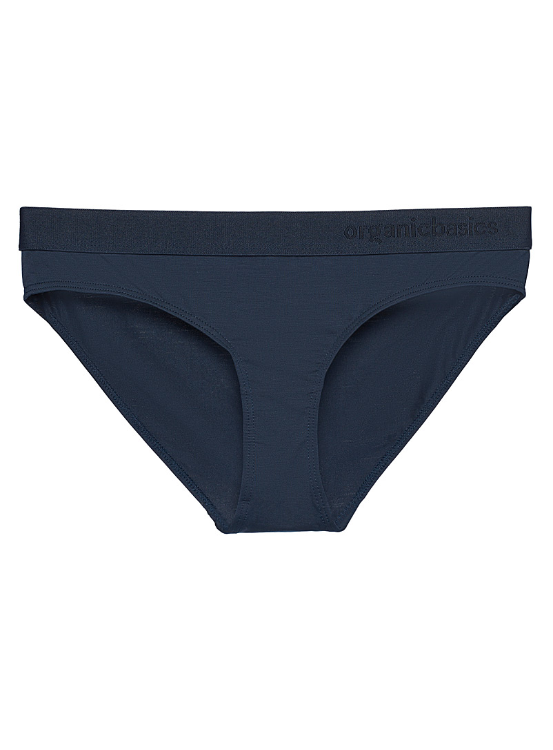 Coloured lyocell elastic band bikini panty | Organic Basics | Shop ...