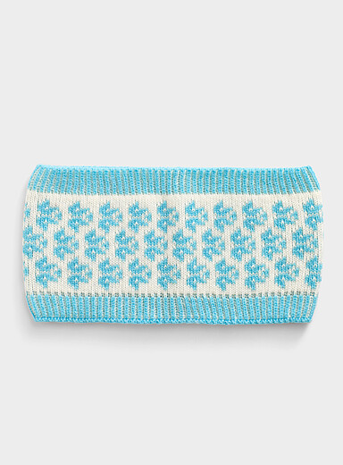 Smekker touch of wool Nordic jacquard headband
