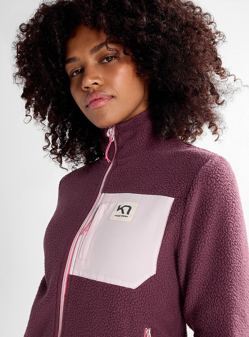 Rothe high-pile fleece jacket | Kari Traa | | Simons