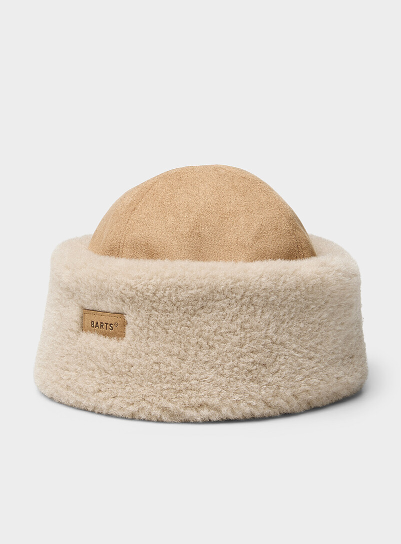 Faux-shearling pillbox hat | Barts | Shop Women's Hats Online | Simons