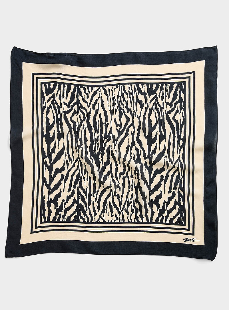 Patterned block square scarf product image 2