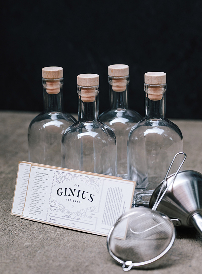 Ginius: L'ensemble pour augmenter la production de gin artisanal Assorti