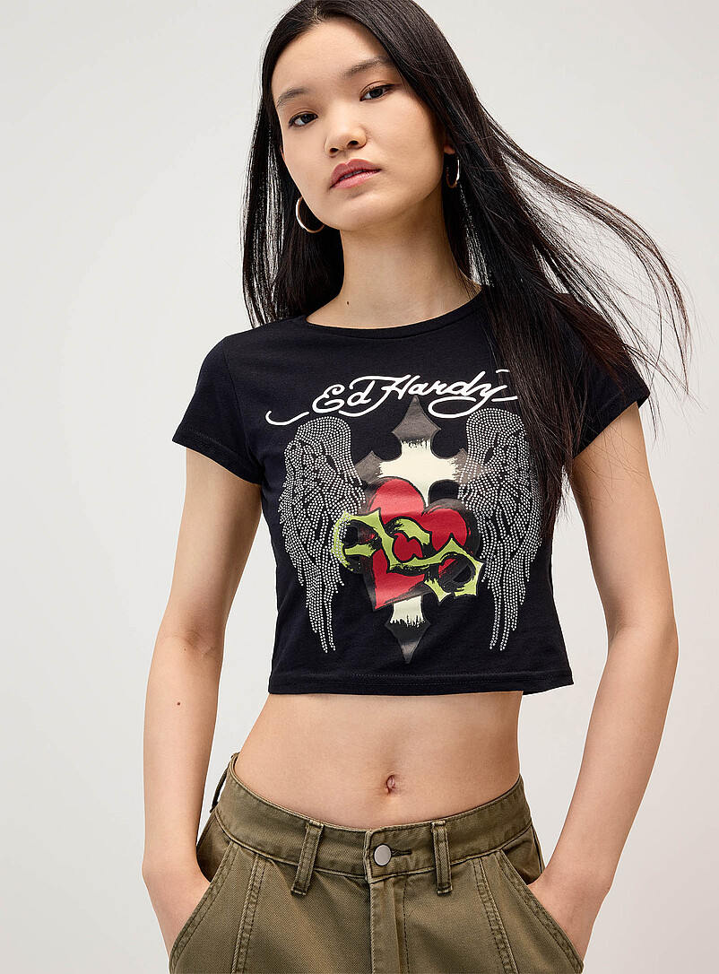Winged heart mini T-shirt product image 2
