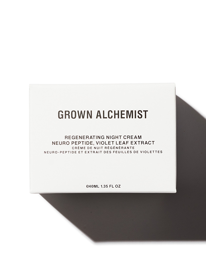 Grown Alchemist: La crème de nuit régénérante Blanc pour homme