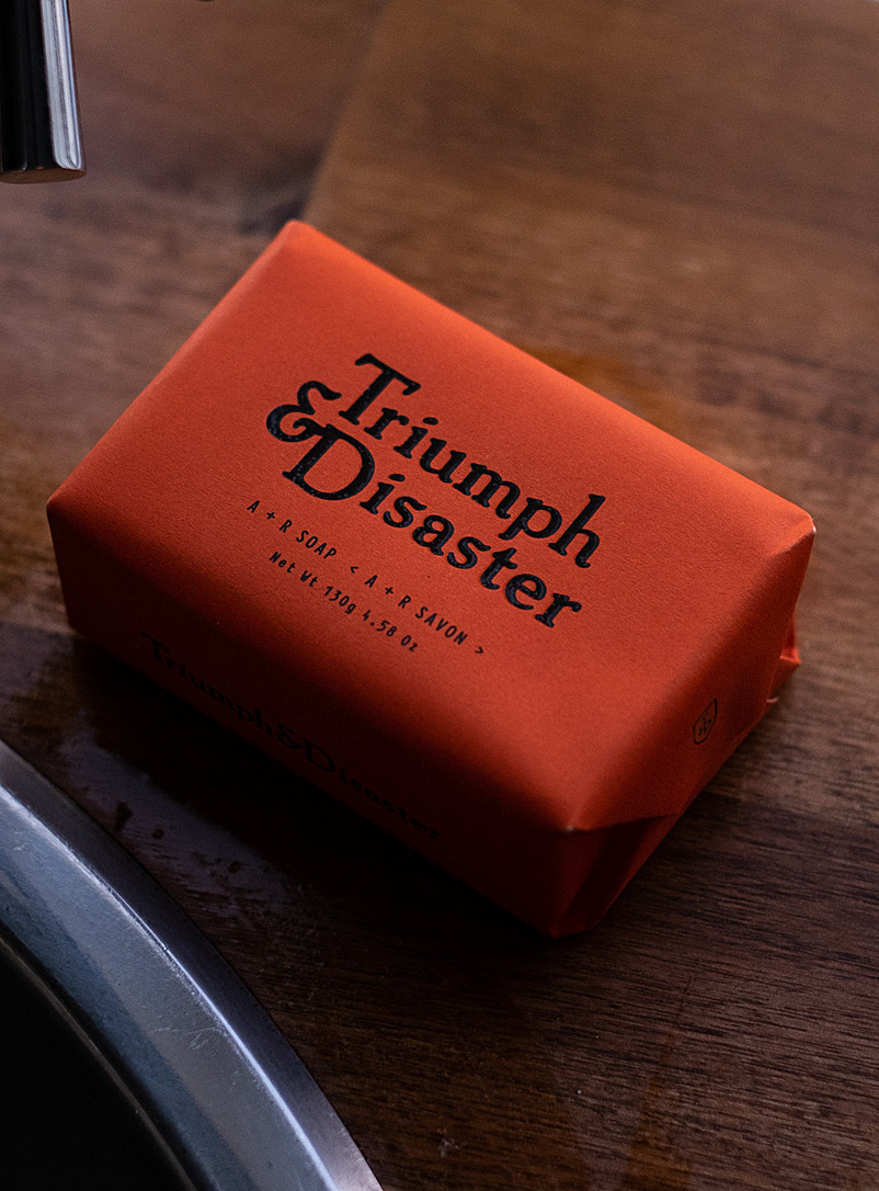 Triumph & Disaster Orange A + R soap for men