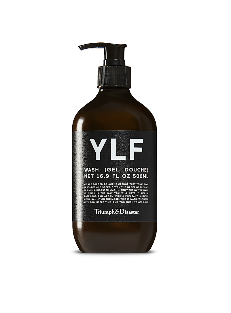 Triumph & Disaster Black YLF shower gel for men