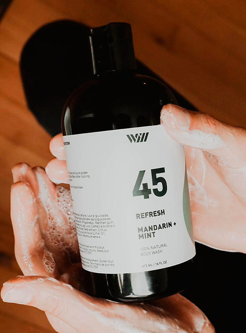 Way of Will: Le gel douche Refresh Bronze ambre pour homme