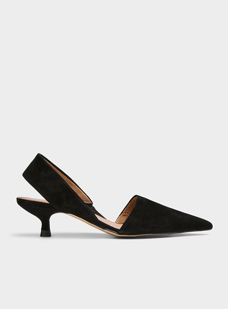 Ninni broad strap suede pumps Women product image (primary)
