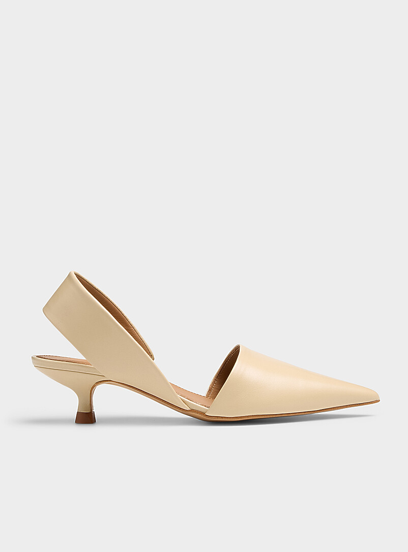 Ninni Broad Strap Leather Pumps Women