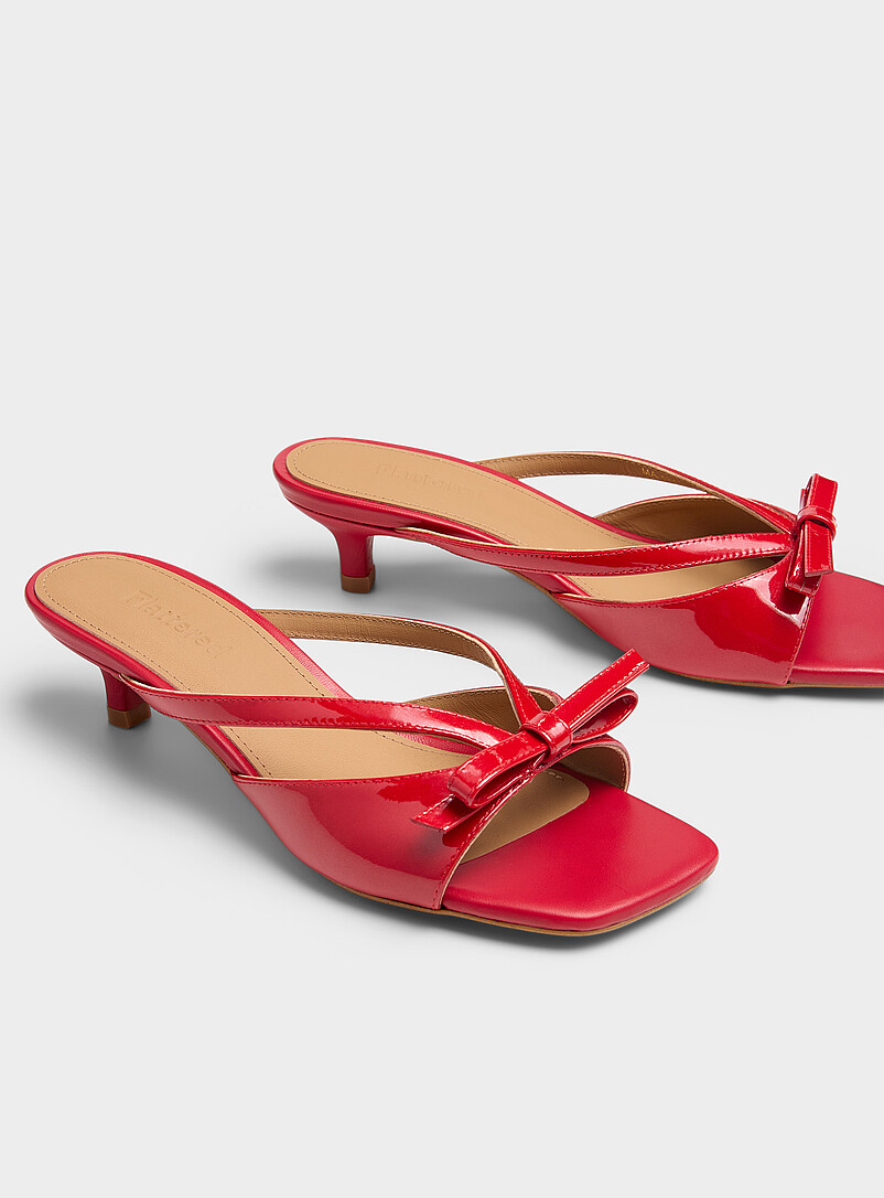 Jordan Bow Leather Sandals Women